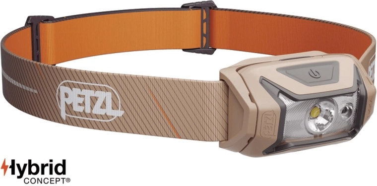 Ładowalna latarka czołowa Petzl Tikka Core brązowa