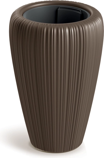 Doniczka OROBO 39,5 cm w kolorze orzecha laskowego