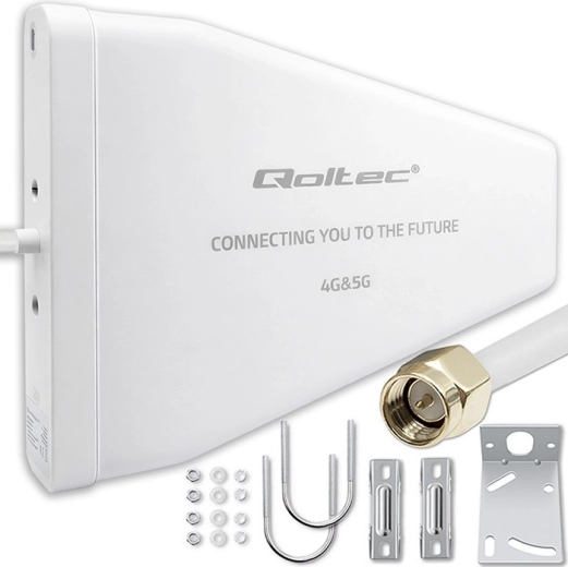 kierunkowa zewnętrzna antena 4G/5G LTE 9 dBi, N żeński, IP67, kabel 3 m