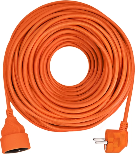 Solight przedłużacz ze złączką, 1 gniazdo, 40 m, 3 × 1,5 mm², pomarańczowy