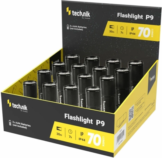 Technik MT-P9 latarka kieszonkowa 70 lm, zasięg 30 m