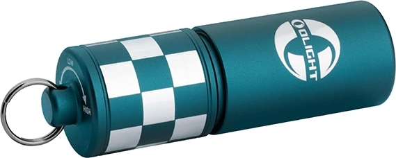 Olight i17 Checkered Flag limitowana latarka brelokowa USB‑C