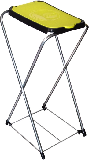 Stojak do segregacji odpadów ECO-GLOBE z kratką 36 × 42 × 81 cm