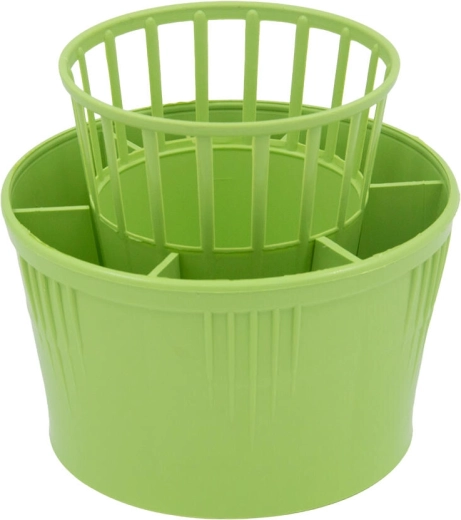 Okrągły ociekacz na sztućce z plastiku 13 cm - 1 sztuka