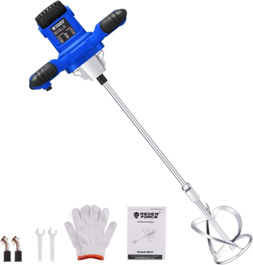 Elektryczne mieszadło do farb i zapraw RENEW FORCE XL 2800 W - 1 sztuka