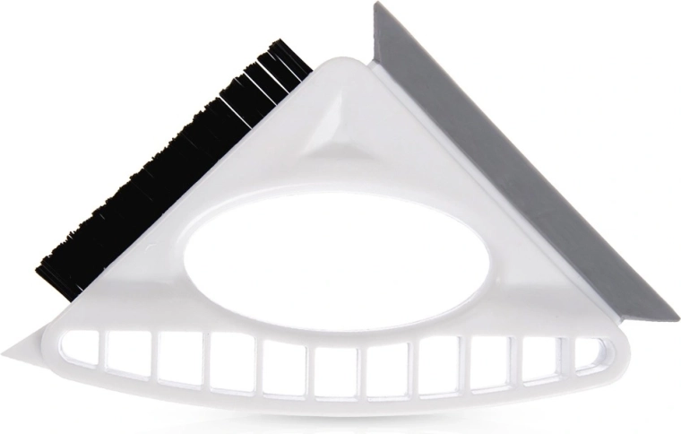 Wielofunkcyjna szczotka czyszcząca 3 w 1 ze skrobakiem i ściągaczką 19,5 × 2 × 12 cm