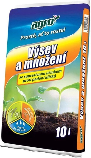 Podłoże do wysiewu i rozmnażania 10 l AGRO