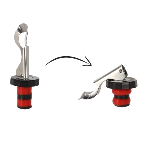 Zatrzaskowy korek do butelek z silikonową uszczelką