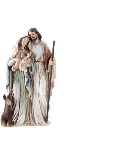 Figurka do szopki Święta Rodzina (Narodzenie Jezusa) – 1 sztuka