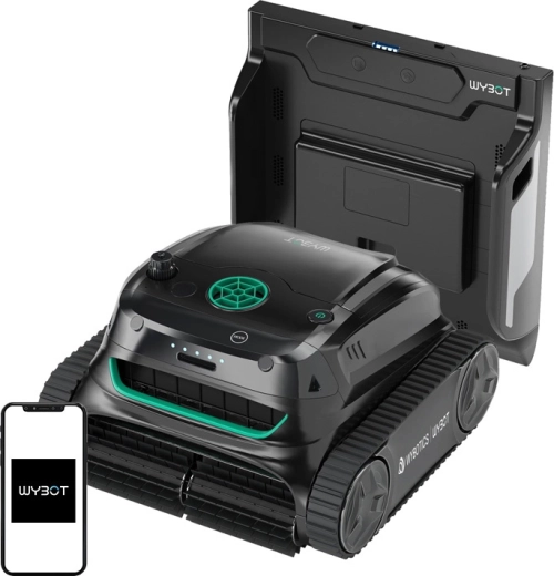 Bezprzewodowy robotyczny czyściciel basenu WYBOT S2 Pro z podwodnym ładowaniem