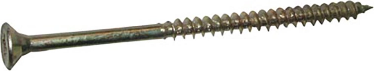 Uniwersalne wkręty z częściowym gwintem 4,0 × 80 mm, ocynkowane (300 szt.)