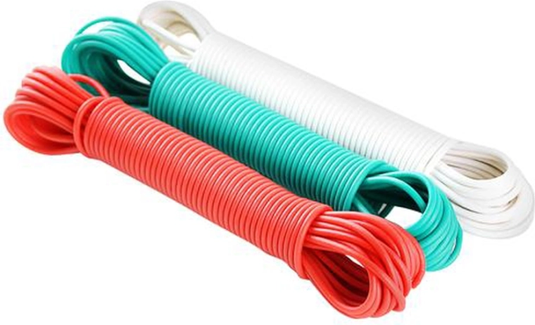 Linka do prania z stalową linką 20 m