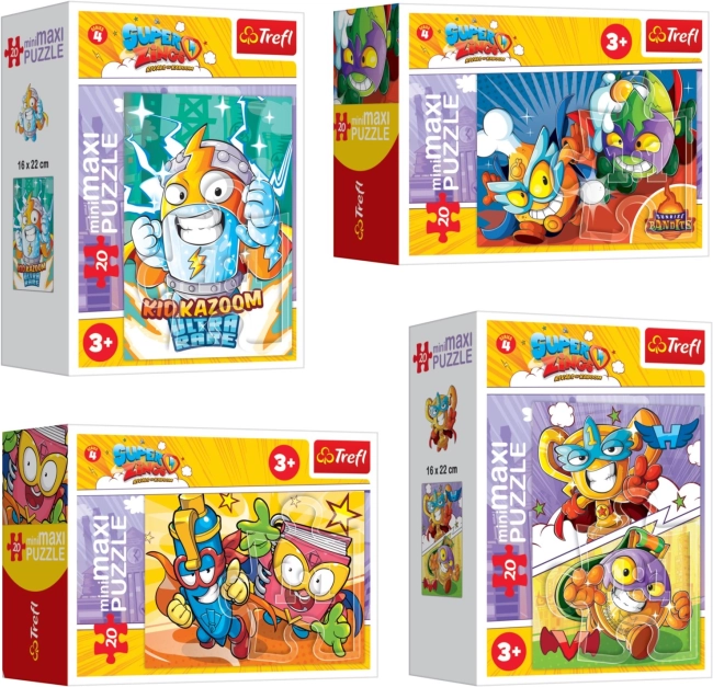 Puzzle Kid Kazoom i Super Zings: Do akcji