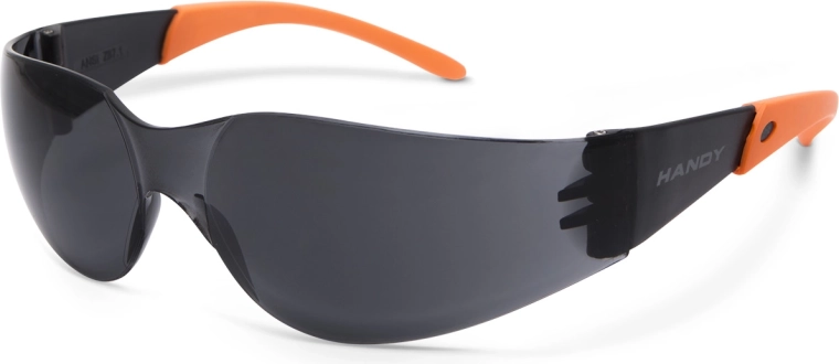 Okulary ochronne z filtrem UV, szare przydymione