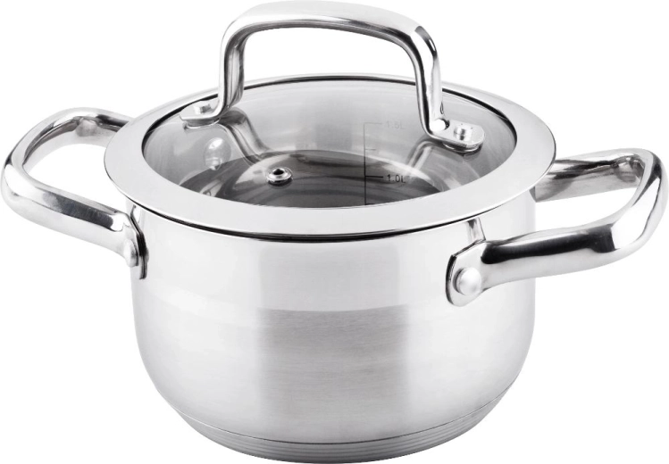 Garnek Lamart Prestige ze szklaną pokrywką 1,8 l
