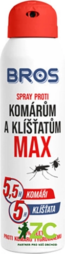 Repelent w sprayu przeciw komarom i kleszczom 90 ml MAX BROS