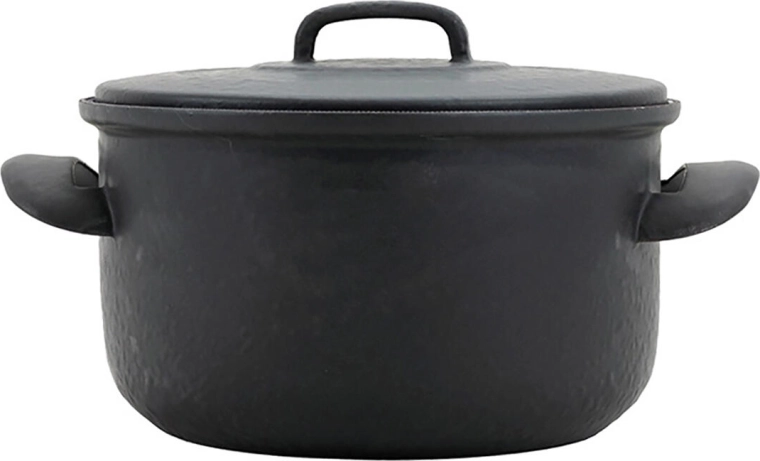 Emaliowany garnek z pokrywką 16 cm, 1,5 l BSE