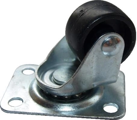 Obrotowe kółka meblowe 25 mm, zestaw 4 szt.