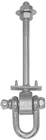 Hak do huśtawki M12 × 130 mm, udźwig 70 kg