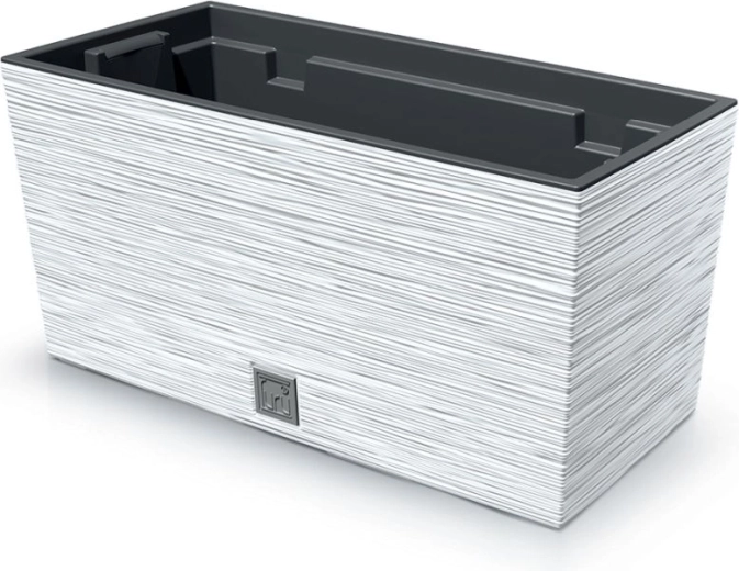 Teksturowana skrzynka Furu Case 39,5 cm – biała