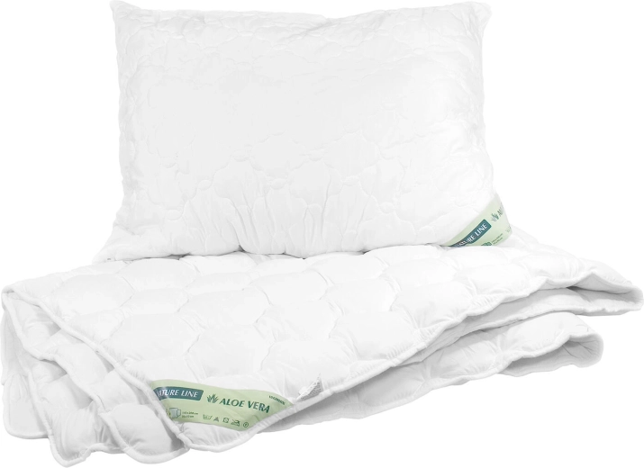 Zestaw poduszki i kołdry Natur Line Aloe Vera
