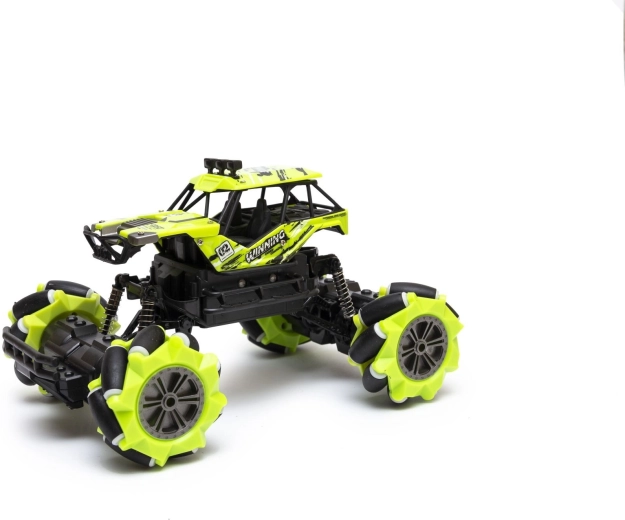 Zdalnie sterowany terenowy samochód off-road z efektami świetlnymi i dźwiękowymi