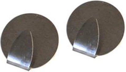 Haczyki ze stali nierdzewnej TORO, zestaw 2 szt.