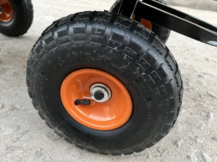 Wózek akcyjny GC1/GC2 – koło ze stalową obręczą 25 cm