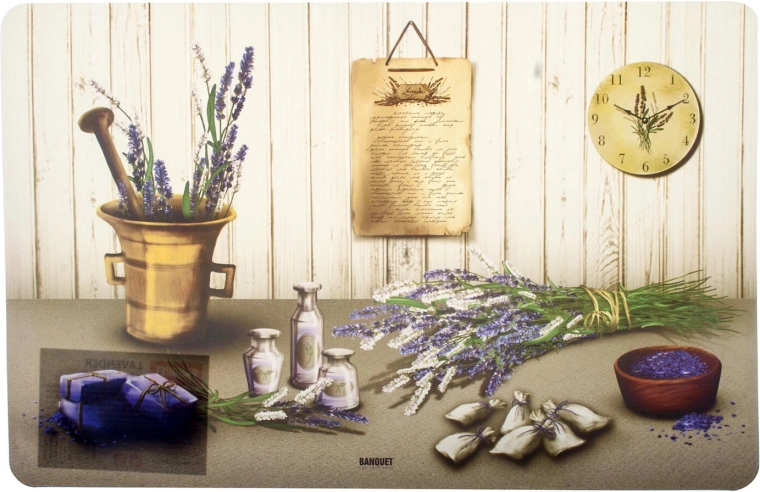Plastowa podkładka LAVENDER 43 × 28 cm