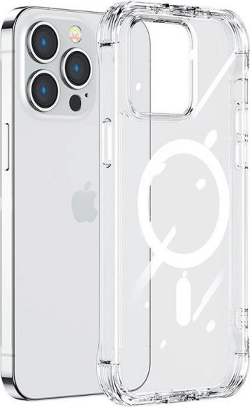 Joyroom przezroczyste magnetyczne etui do iPhone 14 Pro