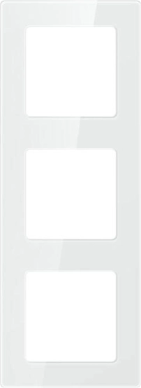 Potrójna ramka gniazd/wyłączników Avatto biała