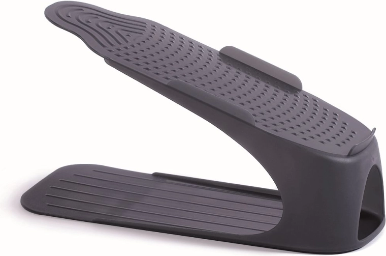Organizer na buty Prosperplast Spacyshoe, antracyt, zestaw 4 szt.
