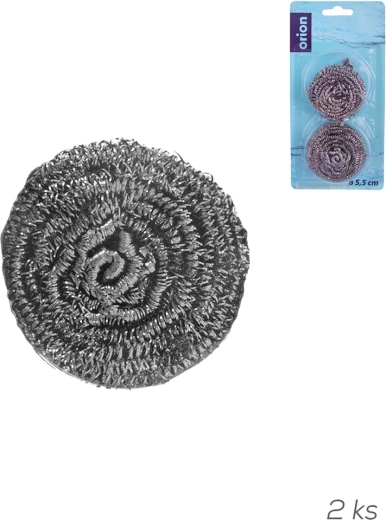 Metalowy zmywak druciany 6,5 cm (2 szt.)