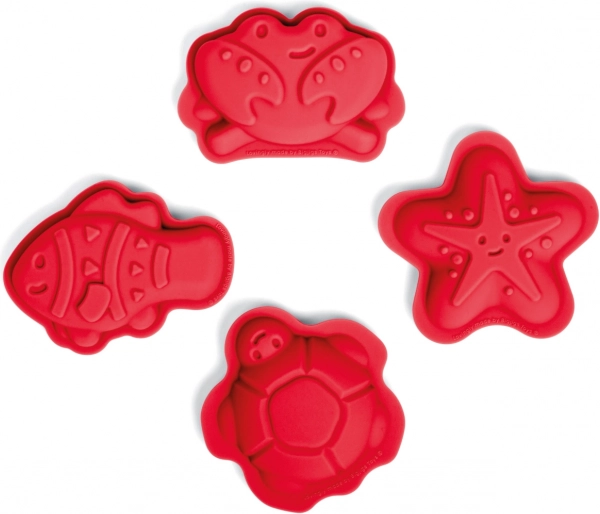 Silikonowe foremki do piasku od Bigjigs Toys