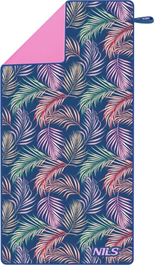Szybkoschnący ręcznik z mikrofibry NILS Camp Jungle 160 × 80 cm