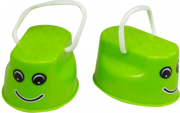 Dziecięce szczudła do skakania – balansowe chodaczki – Zielone