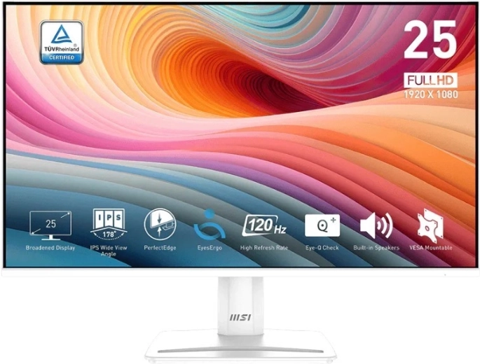 Biały monitor 24,5" FHD 120 Hz PRO MP251W