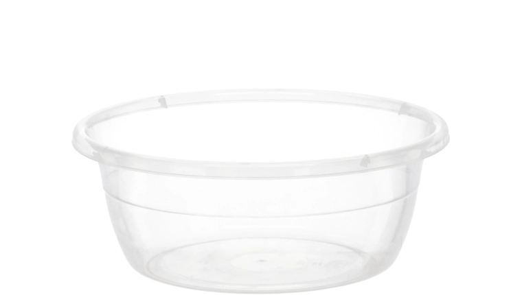 Okrągła przezroczysta miska 2,5 l