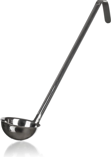 Łyżka wazowa ze stali nierdzewnej AKCENT 110 ml, średnica 8 cm