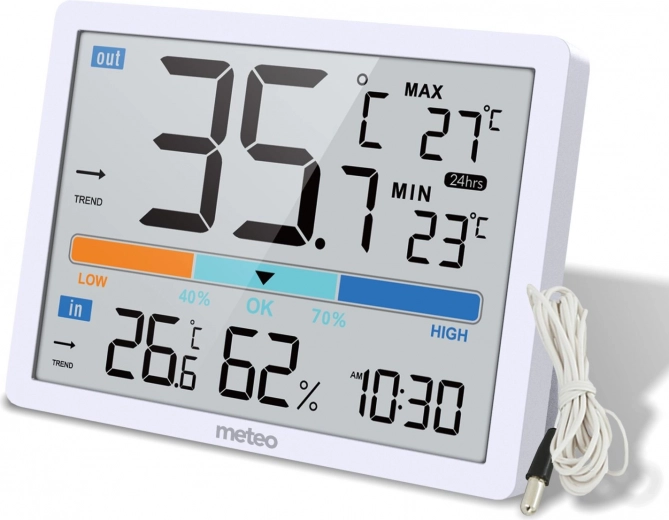 Biała stacja pogodowa