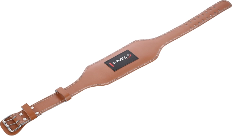 Skórzany pas ciężarowy HMS do przysiadów i martwych ciągów