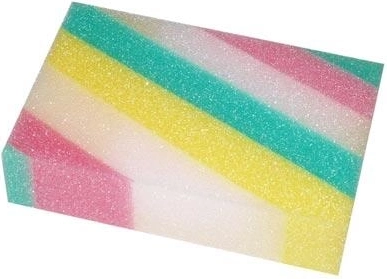 Gąbka kąpielowa Tęcza 14 × 9 × 3,5 cm