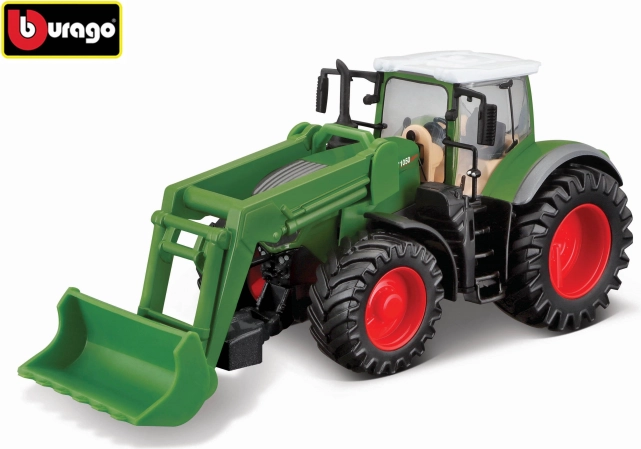 Bburago traktor Fendt 1050 Vario z przednim łyżką
