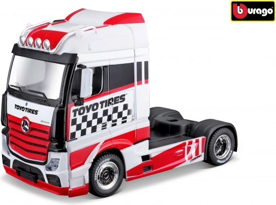 Mercedes‑Benz Actros GigaSpace metalowy model 1:43 od Bburago