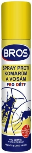 Bros spray przeciw komarom i osom dla dzieci 90 ml