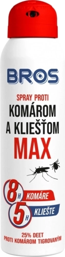 Bros Max spray przeciw komarom i kleszczom 90 ml