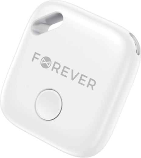 Forever FT-100 biały lokalizator Bluetooth z obsługą Apple Find My