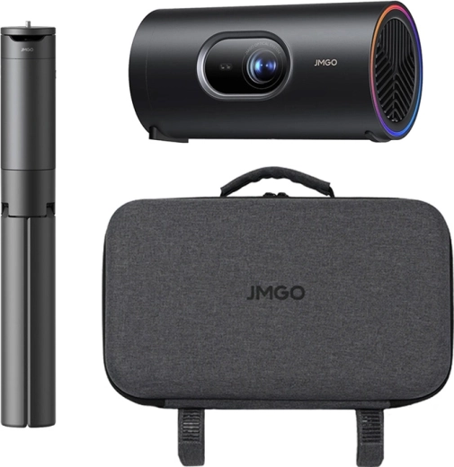 JMGO PicoPlay+ przenośny projektor ze statywem i baterią