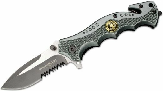 Magnum SWAT Res-Q nóż ratowniczy 8,5 cm, szary, aluminium