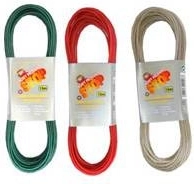 Metalowa linka do prania 15 m z powłoką z tworzywa sztucznego